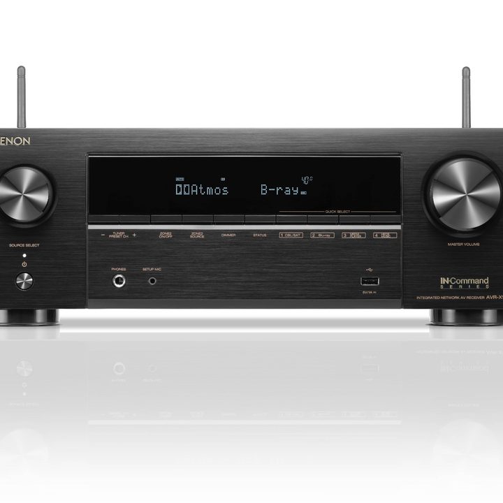 Denon AVR-X1700H 8K A/V receiver.