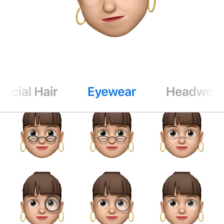 Change your Memoji look.