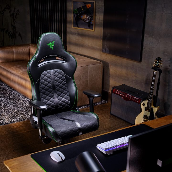 Razer's new Enki gaming chair is designed for comfort.