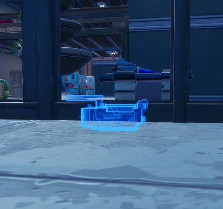 Ghost trap in Fortnite.