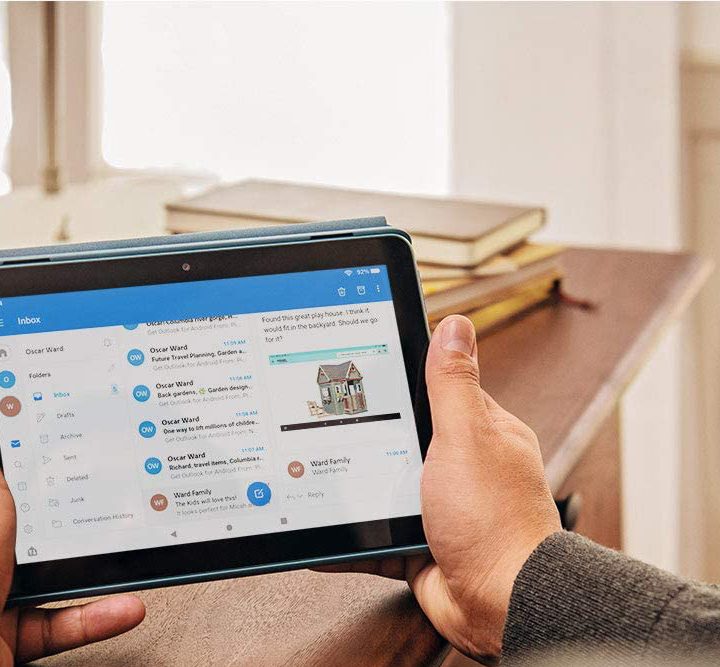 Fire HD 8 tablet is the best small-screen Android tablet.