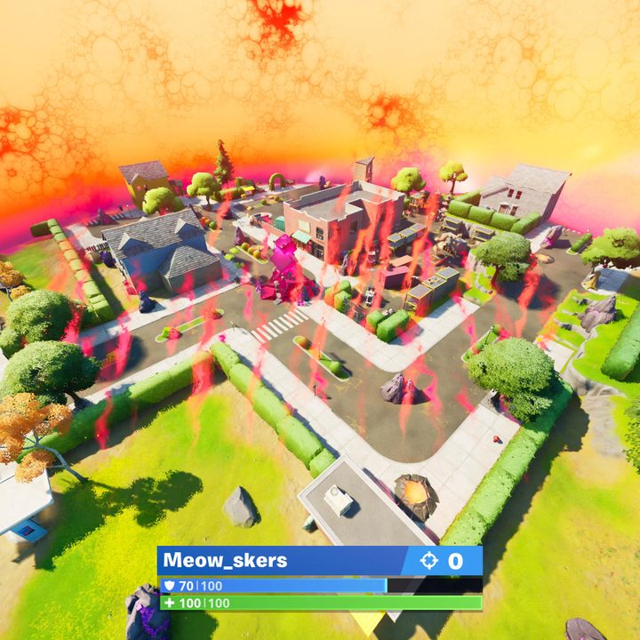 The Sideways in Fortnite.
