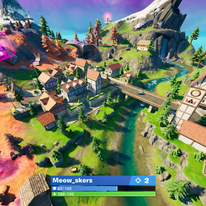 Misty Meadows in Fortnite.