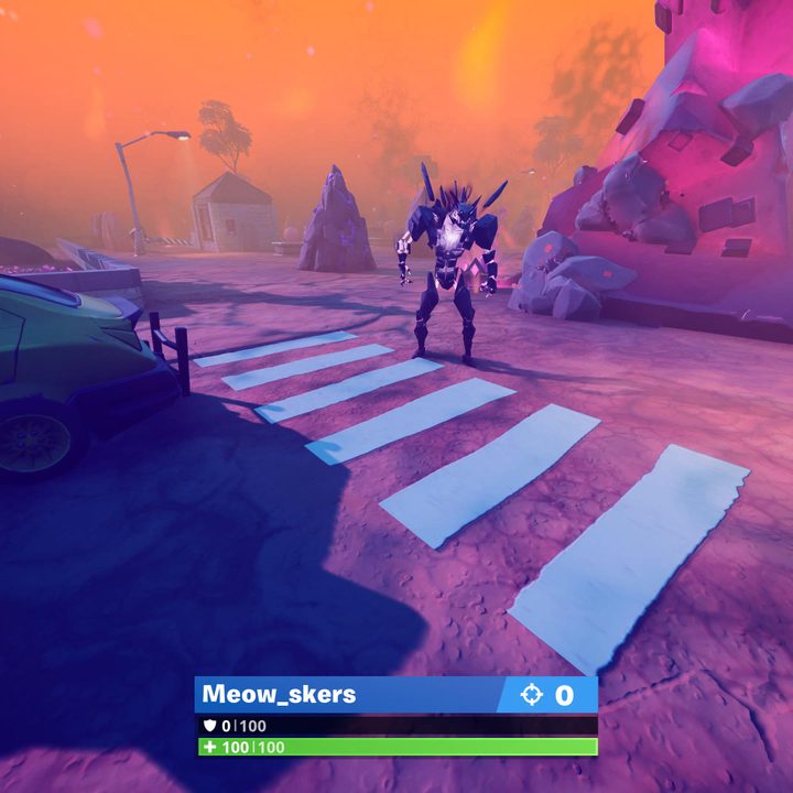 Cube Monster in Fortnite.