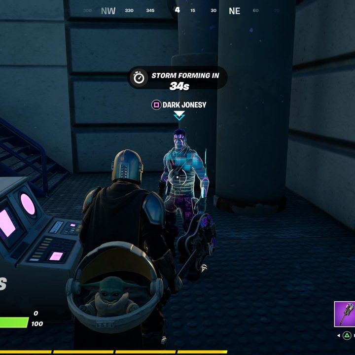 Dark Jonesy in Fortnite.