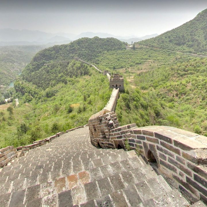 The Great Wall of China.