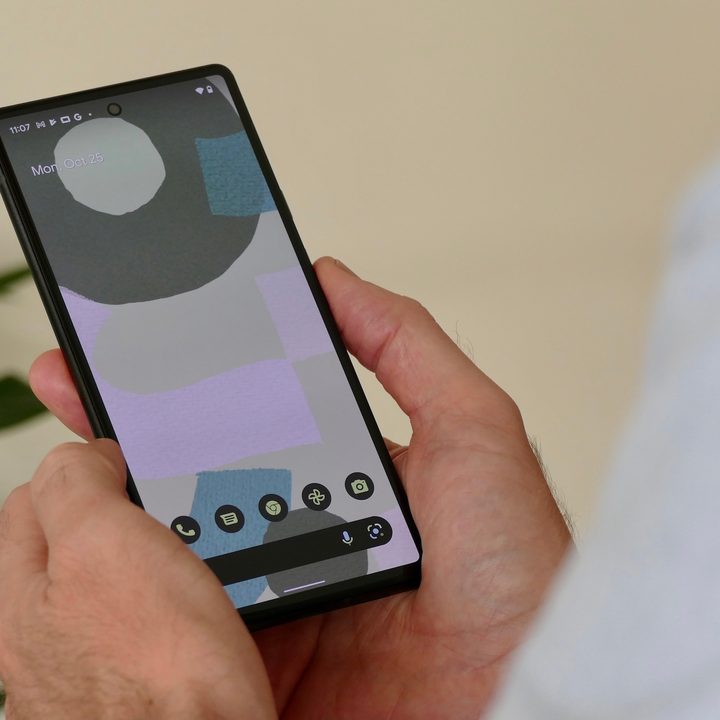 Pixel 6 screen.