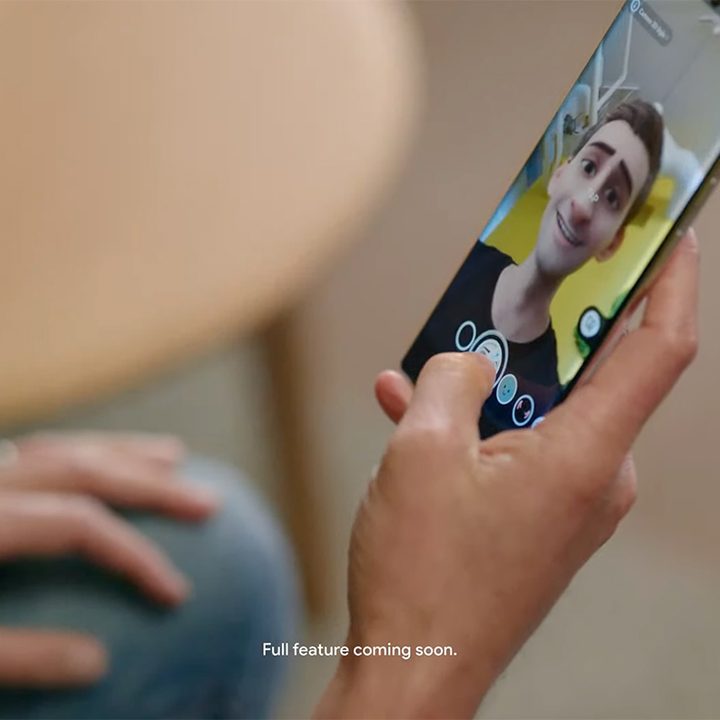 Google pixel 6 snap chat feature.