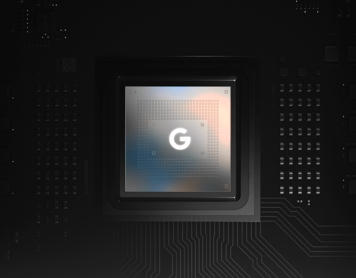 Google Tensor Chip image.