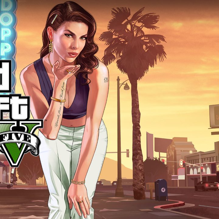 A Grand Theft Auto V promotional image.