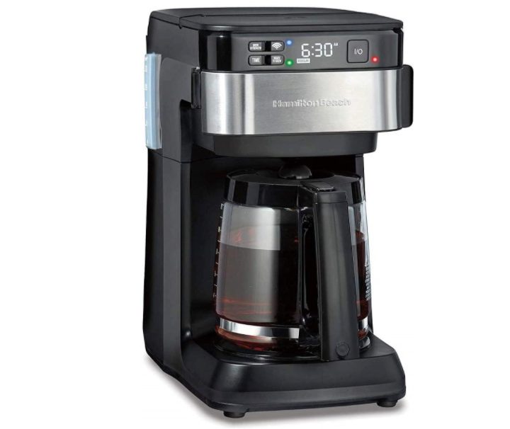 Hamilton Beach Coffee Maker is Alexa-compatible.
