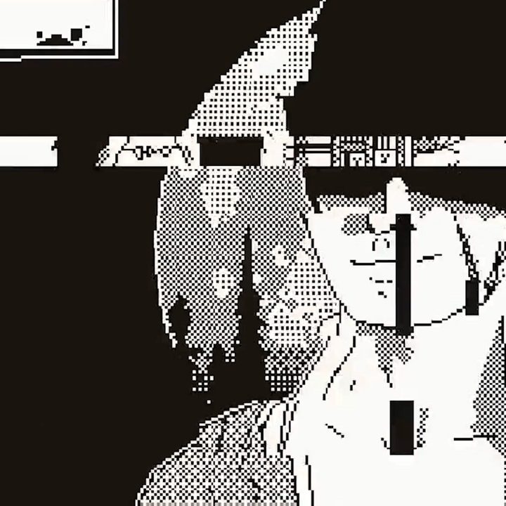 An unknown human in World of Horror.
