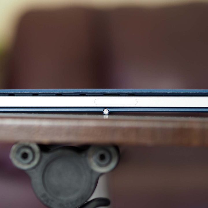 HP Chromebook x2 11 closed with a case on.