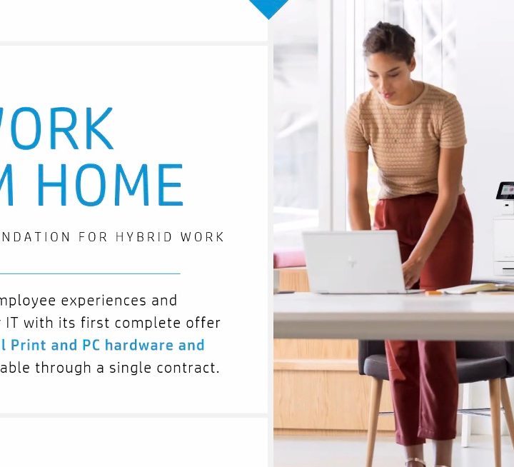 HP launches new managed Work from Home service.