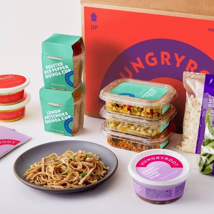 Hungryroot delivery box.
