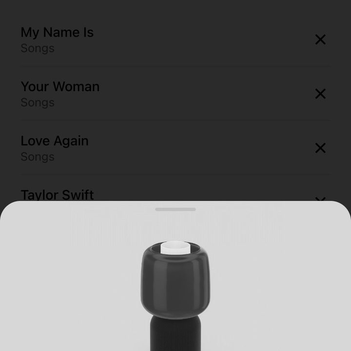 Ikea Symfonisk Table Lamp (Gen 2) setup in the Sonos S2 app.
