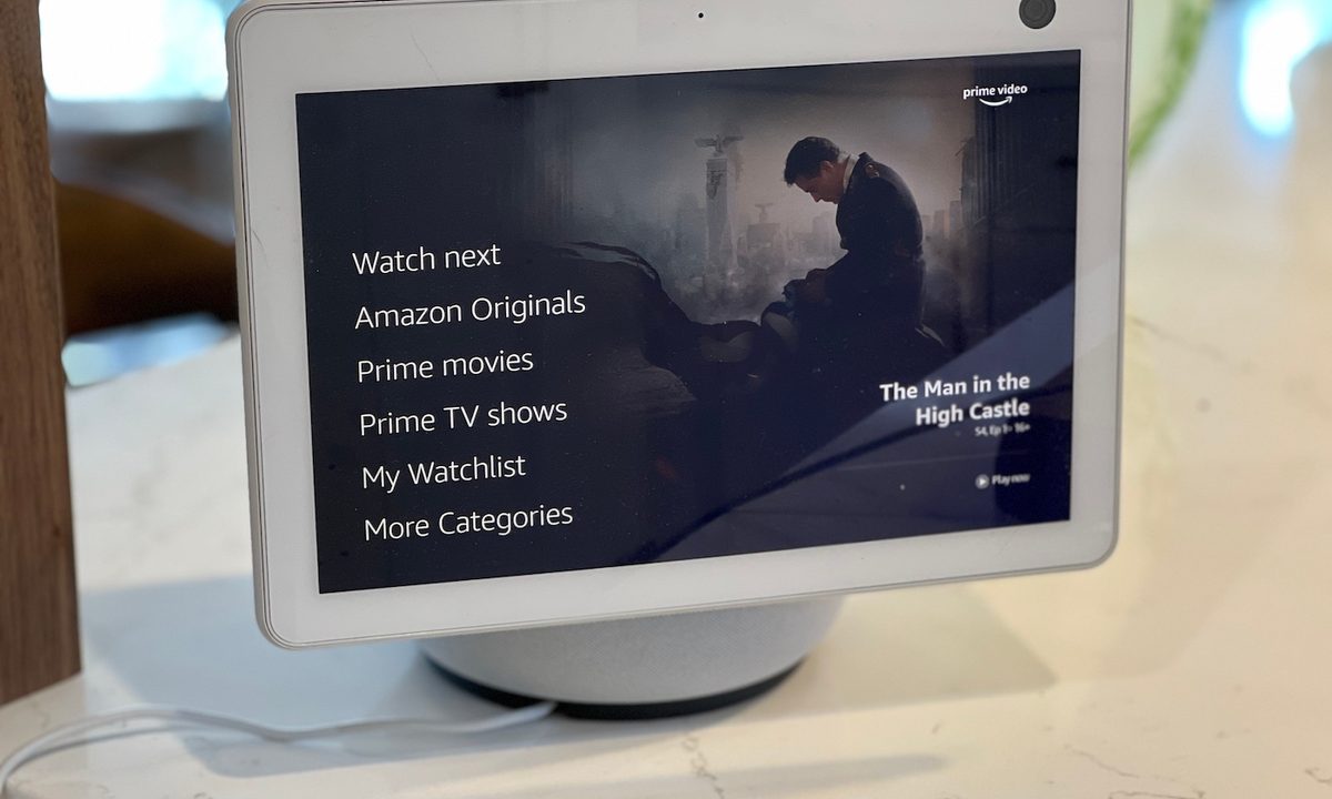 Amazon Echo Show 10, video, Prime, TV, watch