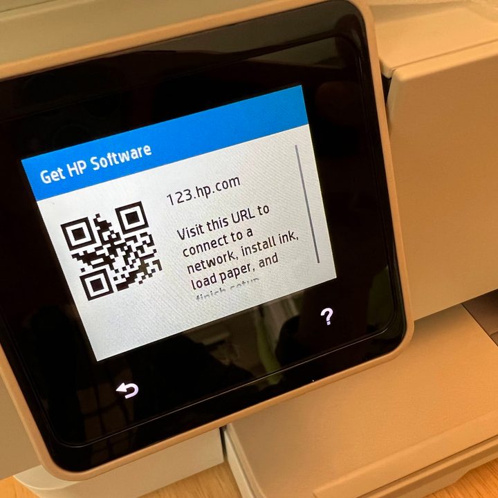 An app is required to setup HP's Envy Inspire.