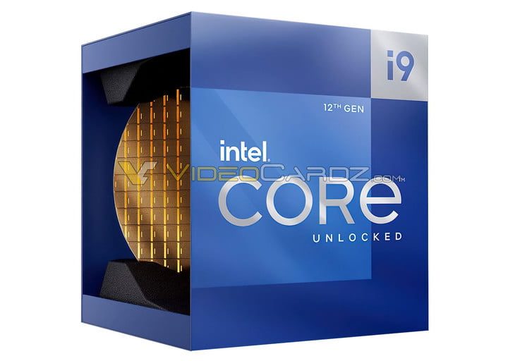 Intel Core i9-12900K box.