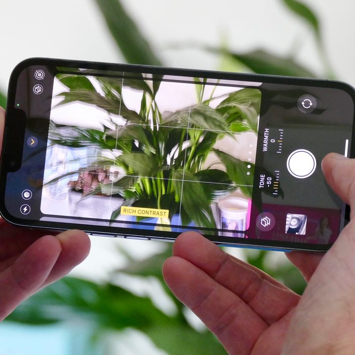 Photographic Styles on the iPhone 13 Pro.