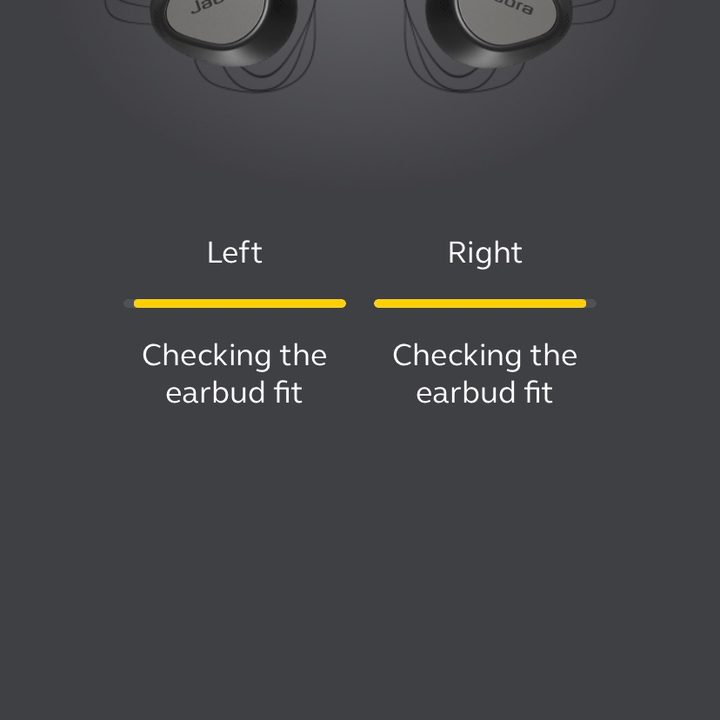 Jabra Sound+ app.