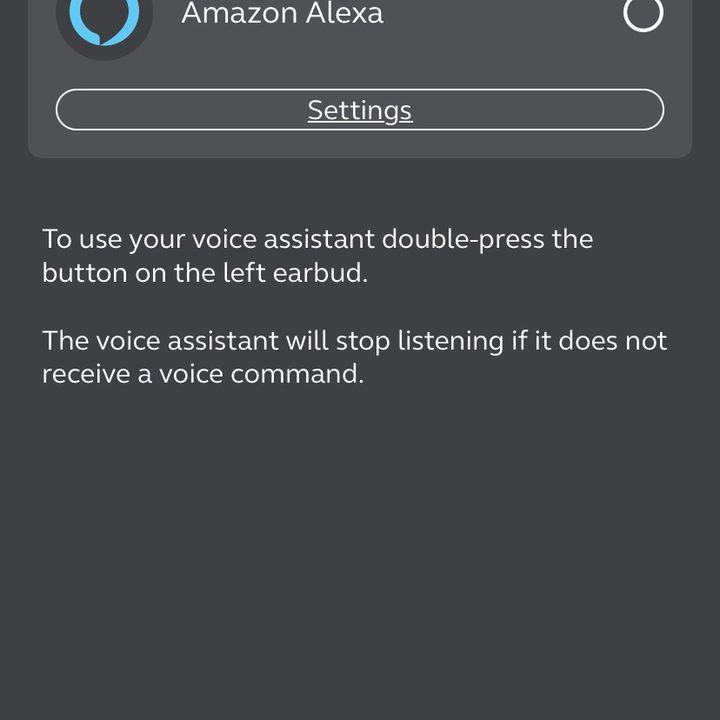Jabra Sound+ app.
