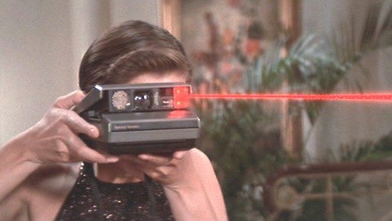 The laser Polaroid camera from License to Kill.