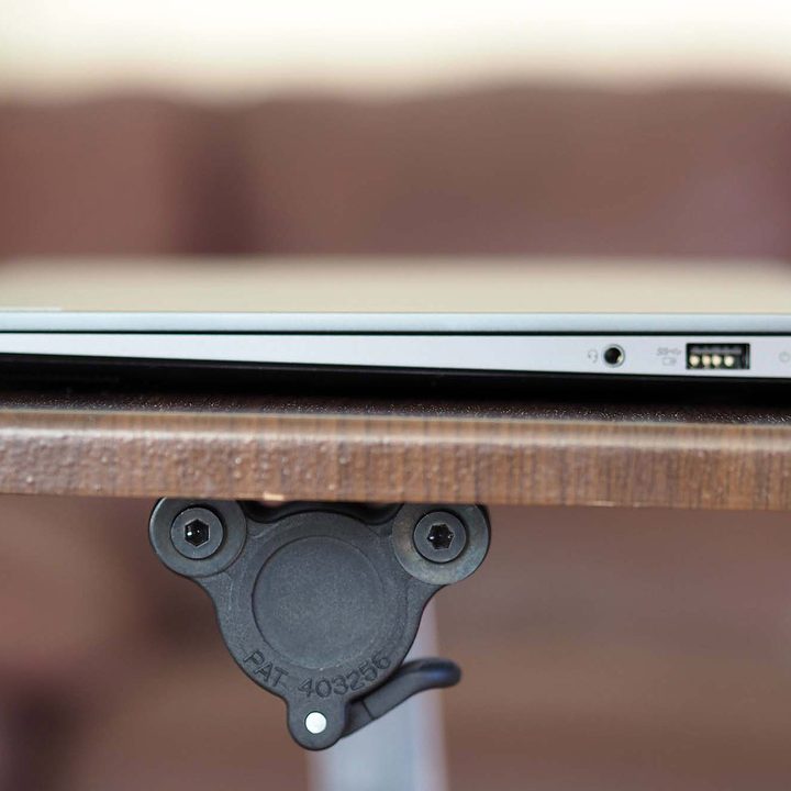 Along the Lenovo IdeaPad Slim 7i Pro's right-hand side you'll see a USB-A 3.2 Gen 1 port and 3.5mm audio jack.