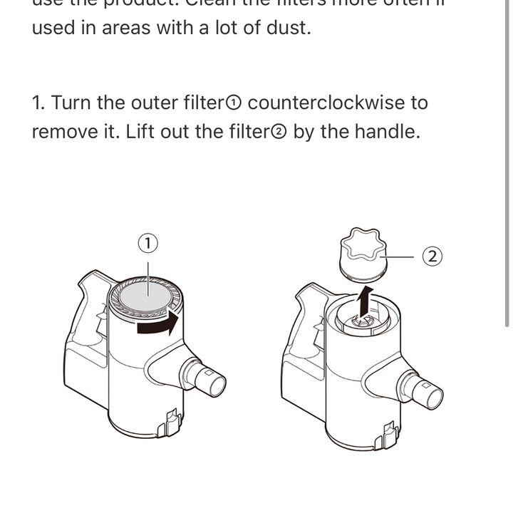 LG App Filter Cleaning Guide