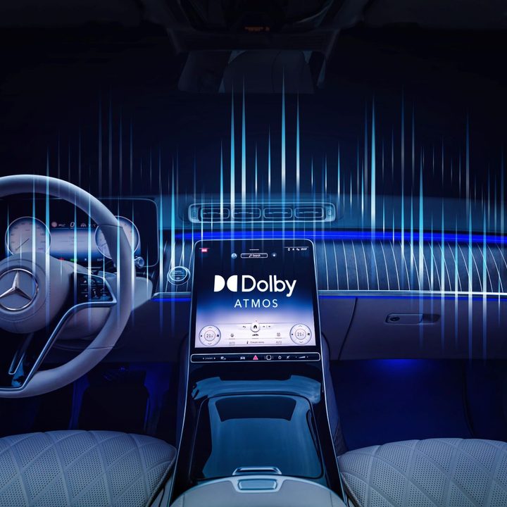Dolby in Mercedes.