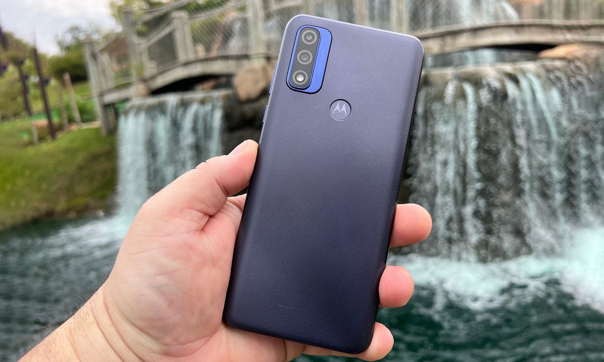 The Moto G Pure is a budget smartphone with a decent camera.