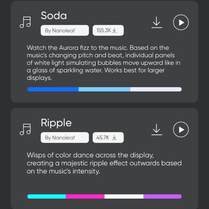 Nanoleaf App Motion