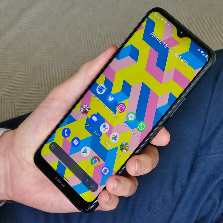 Nokia G50 screen.