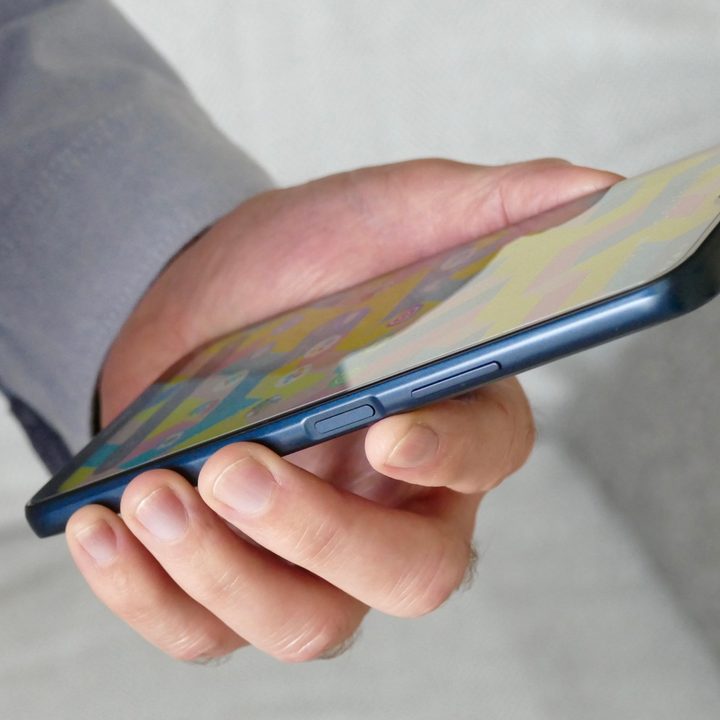 Nokia G50 fingerprint sensor.