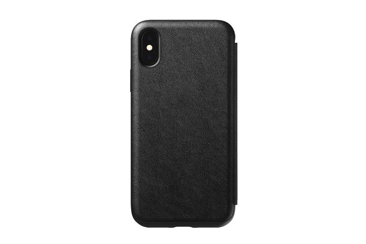 Nomad Rugged Folio in black for iPhone X.