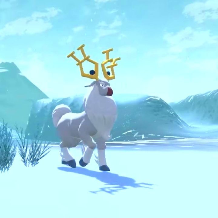 Wyrdeer in Pokémon Legends: Arceus.
