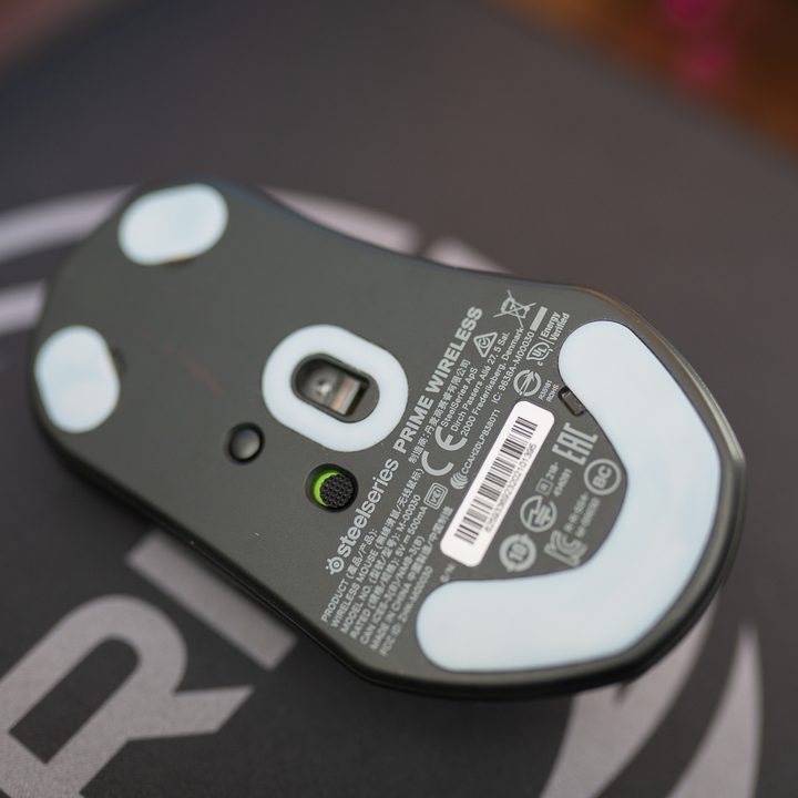Steelseries Prime Wireless sensor.
