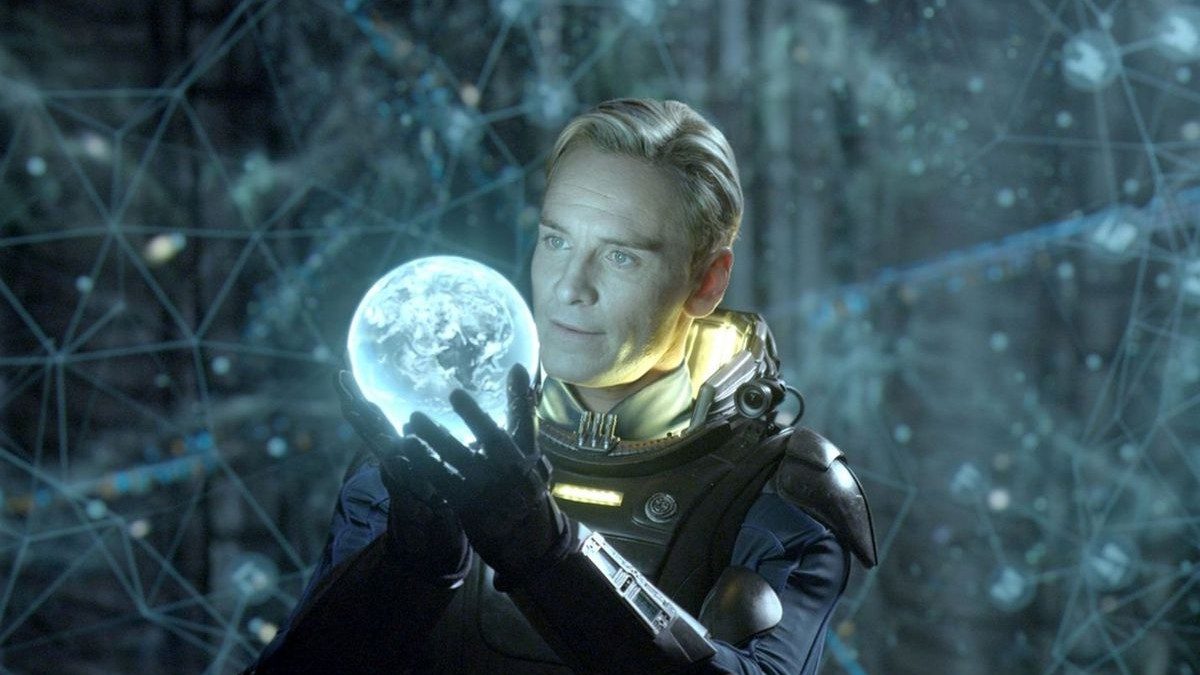 Michael Fassbender in Prometheus.