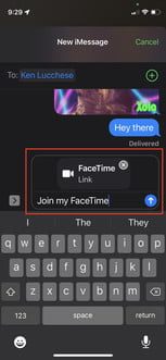 FaceTime integrated with Android.