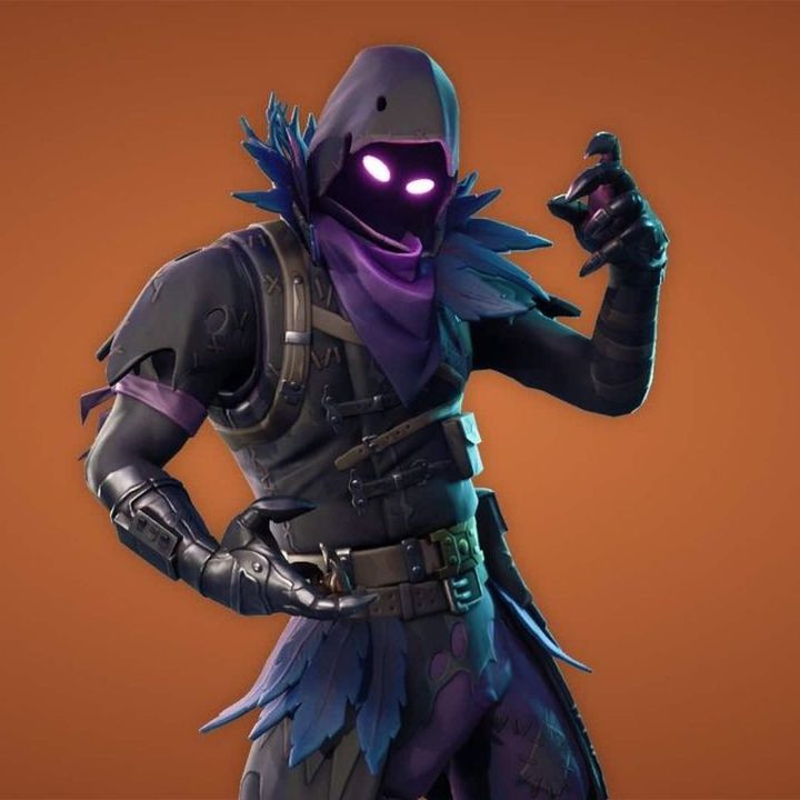 Raven from Fortnite.