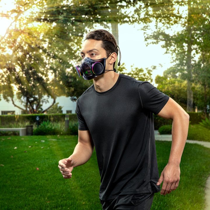 Razer's Chroma-lit face mask is designed to protect gamers during the pandemic.
