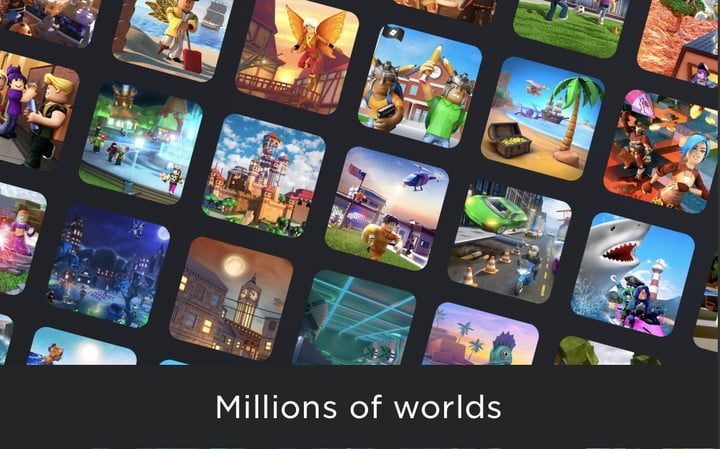 The vast number of games and experiences within Roblox.