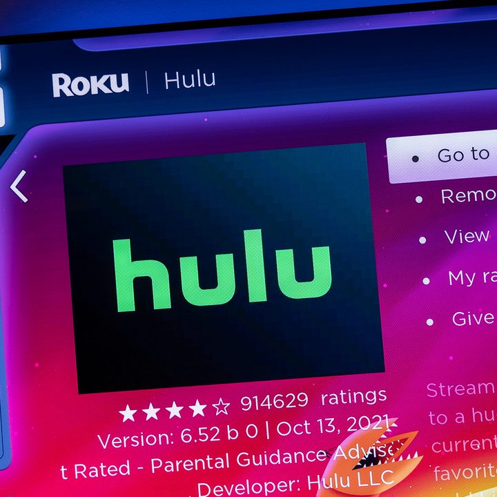 Hulu on Roku.