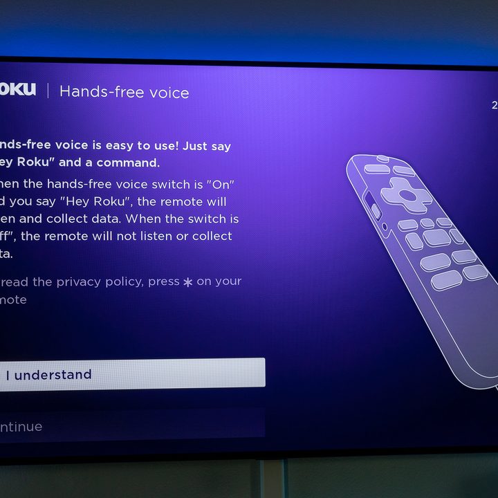 Roku Voice Remote Pro.