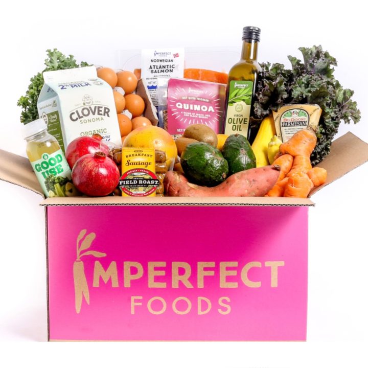 Imperfect Foods delivery box.