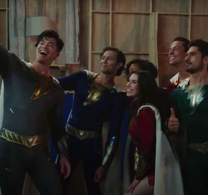 The cast of Shazam! Fury of the Gods.