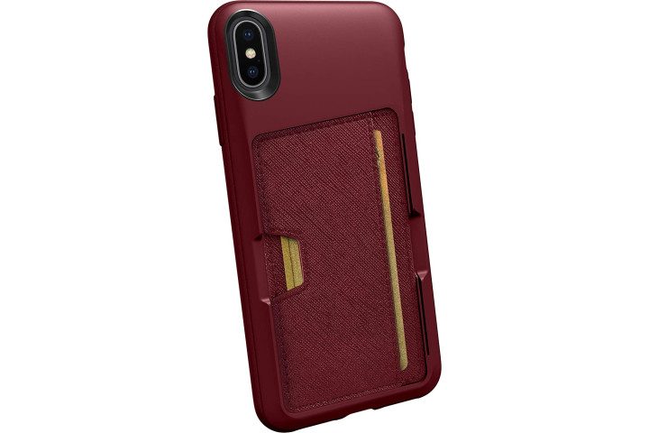 Smartish Wallet Slayer Case for iPhone XS Max in Red.