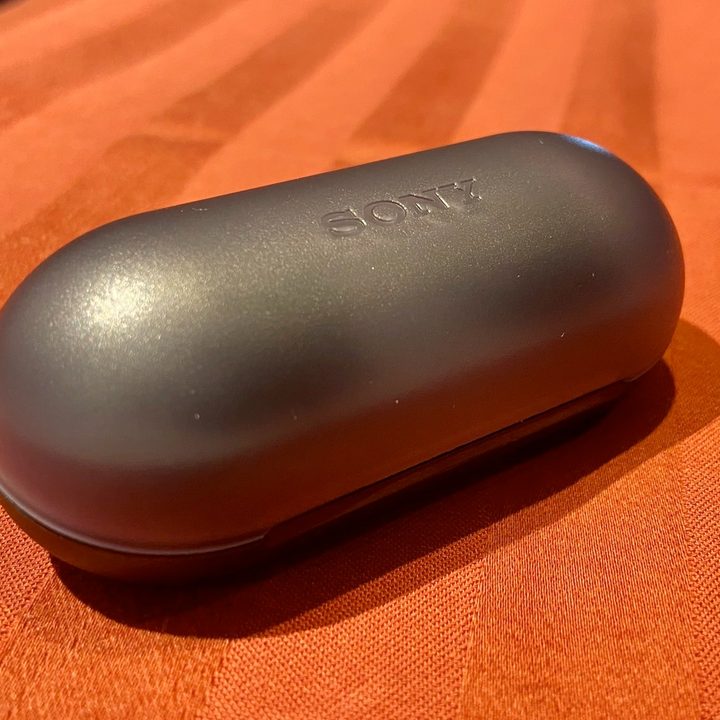 Sony WF-C500 true wireless earbuds.