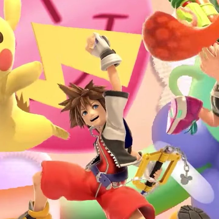 sora with pikachu and inkling