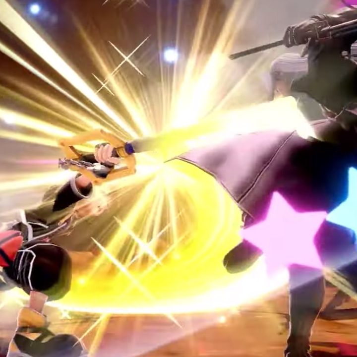 sora fighting sephiroth